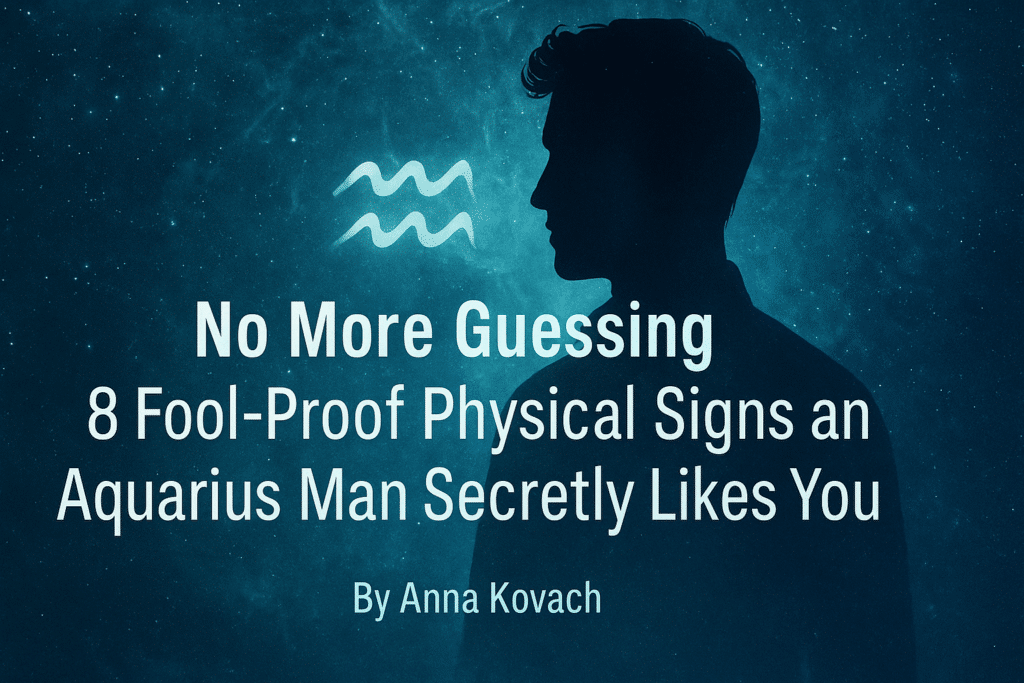 No More Guessing: 8 Fool-Proof Physical Signs an Aquarius Man Secretly Likes You